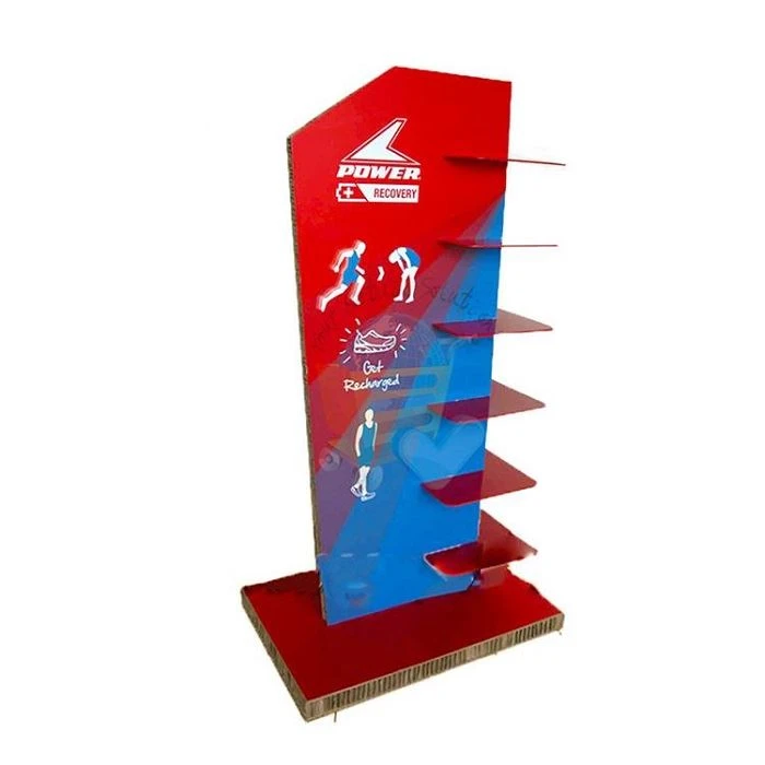 Paper Material Shoe Display Shelves