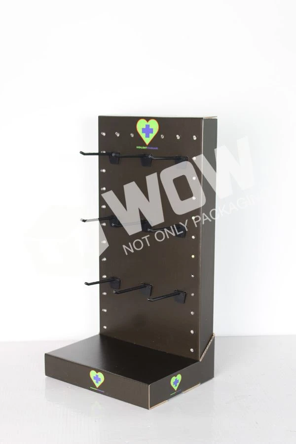 24-hour Promoter-Shelves Lighting Counter Display Racks