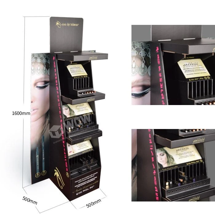 New Design Cosmetic Paper Display Stand