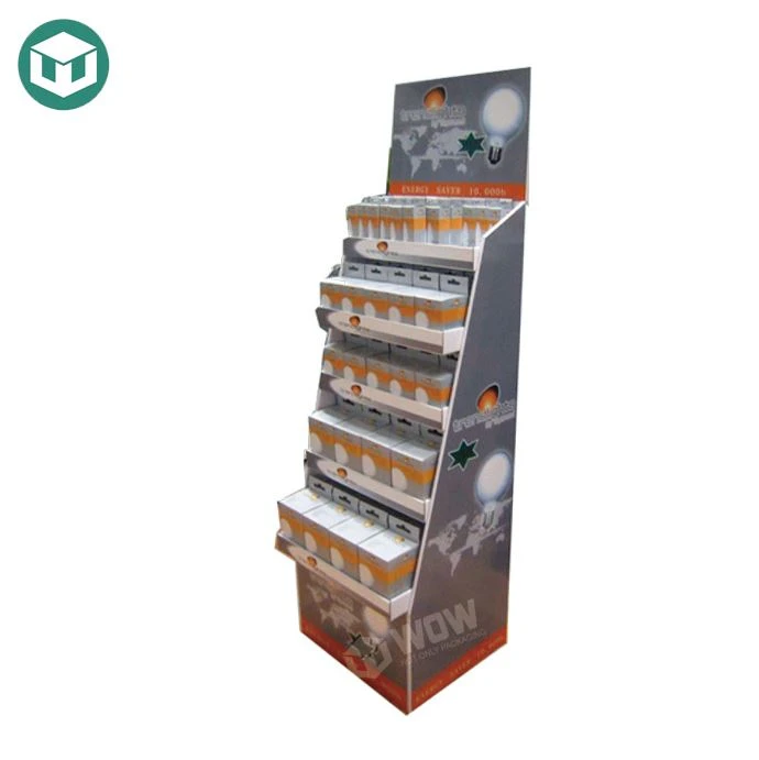 Point of Sale Cardboard Display for LED Bulbs