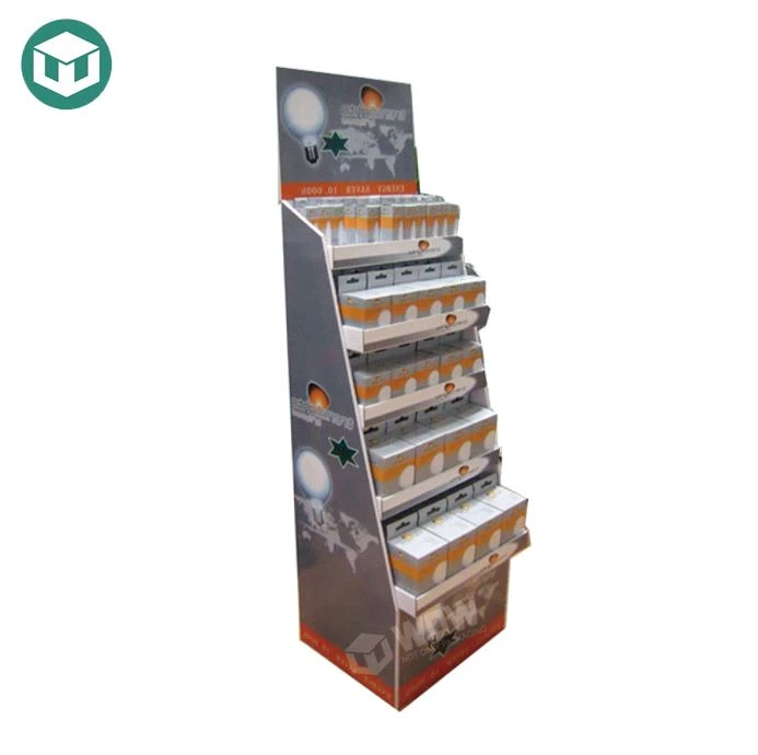 Point of Sale Cardboard Display for LED Bulbs