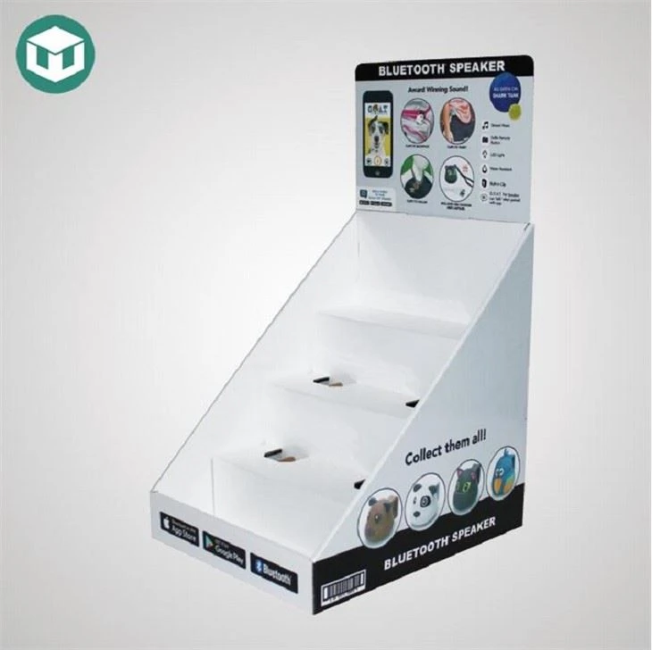 Pop Up Optical Custom Foldable Corrugated Cardboard Counter Display