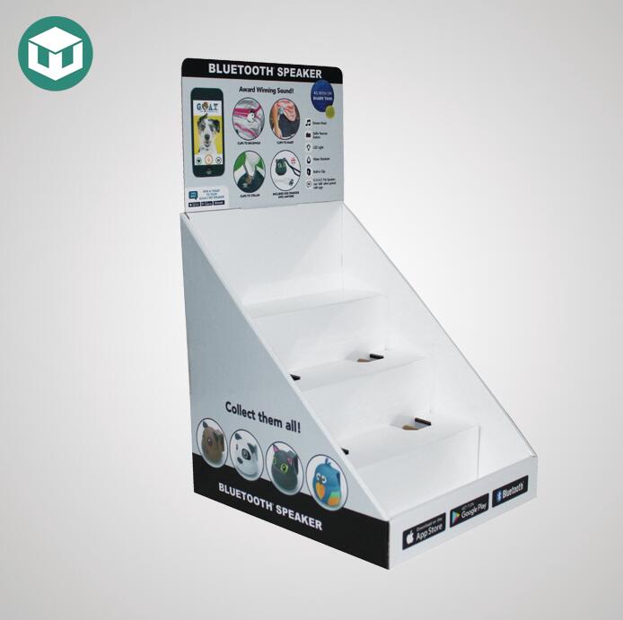 Pop Up Optical Custom Foldable Corrugated Cardboard Counter Display