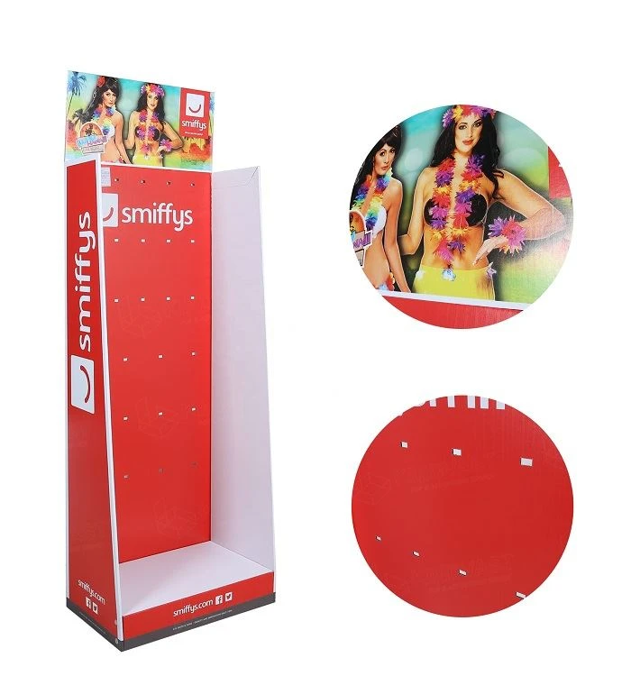 POS Cardboard Display Stand Hooks