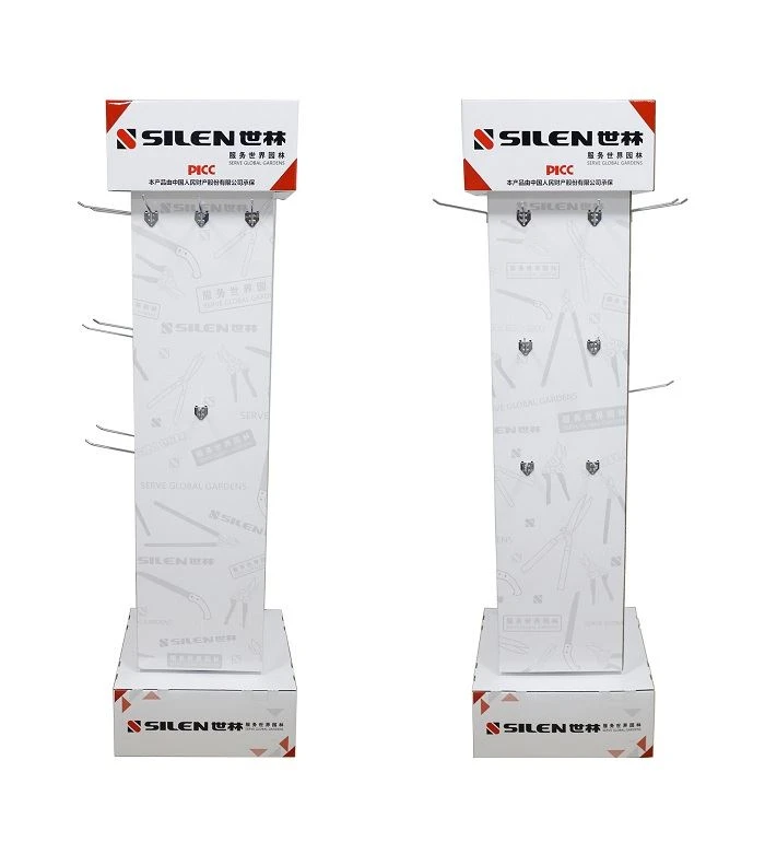 POS Cardboard Display Stand Hooks