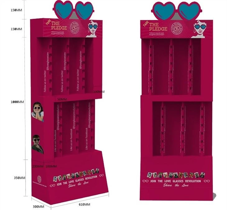 Paperboard Power Wing Display