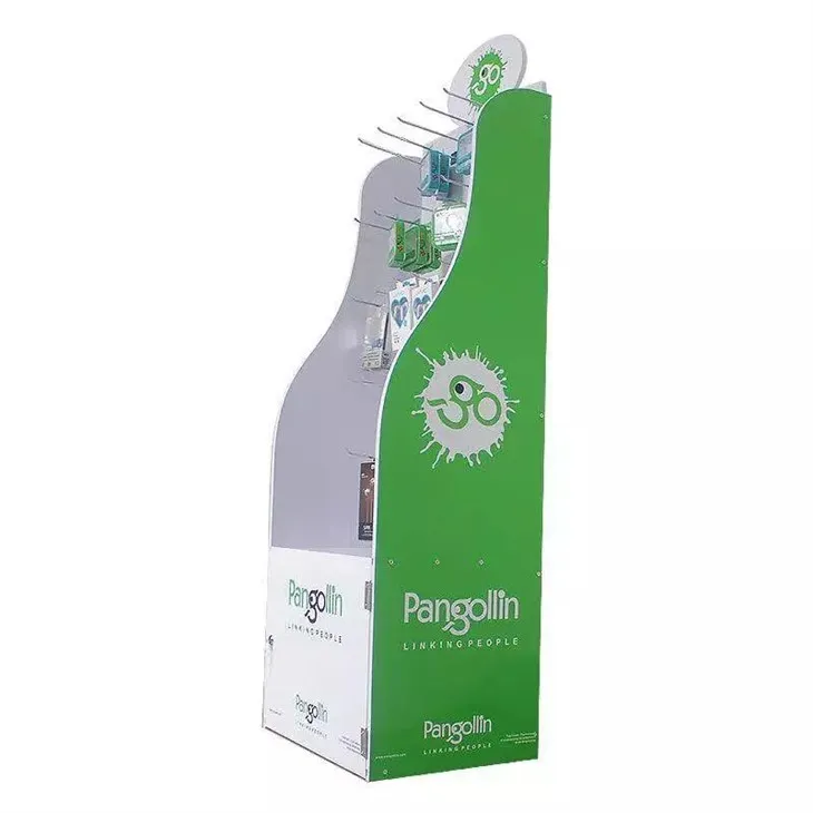 PVC Plastic Earphone Display Stands With Hooks