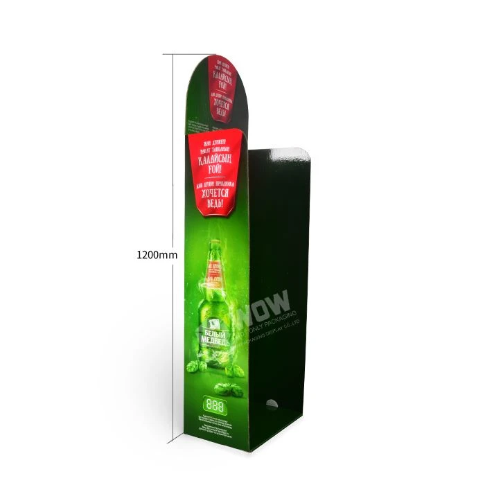 Retail Cardboard Floor Display Standing