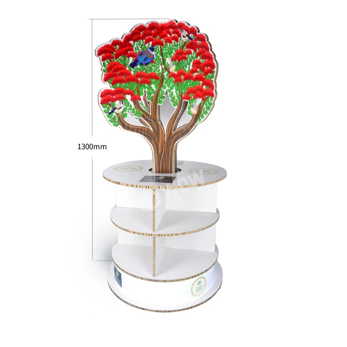 Honeycomb Round Shape Shop Display Stands
