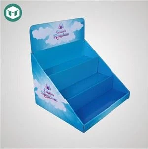 Chinese Manufacture Pos Cardboard Counter Display Stand