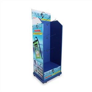 ​Customized Shape Floor Cardboard Display Stand