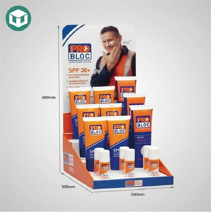 Stepped Desktop Display Rack
