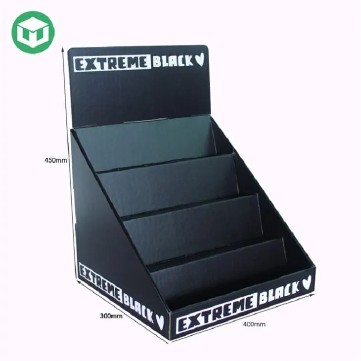 Tabletop Cardboard Eyelash Extensions Display