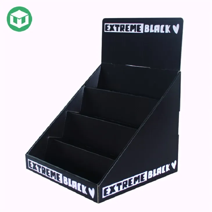 Tabletop Cardboard Eyelash Extensions Display