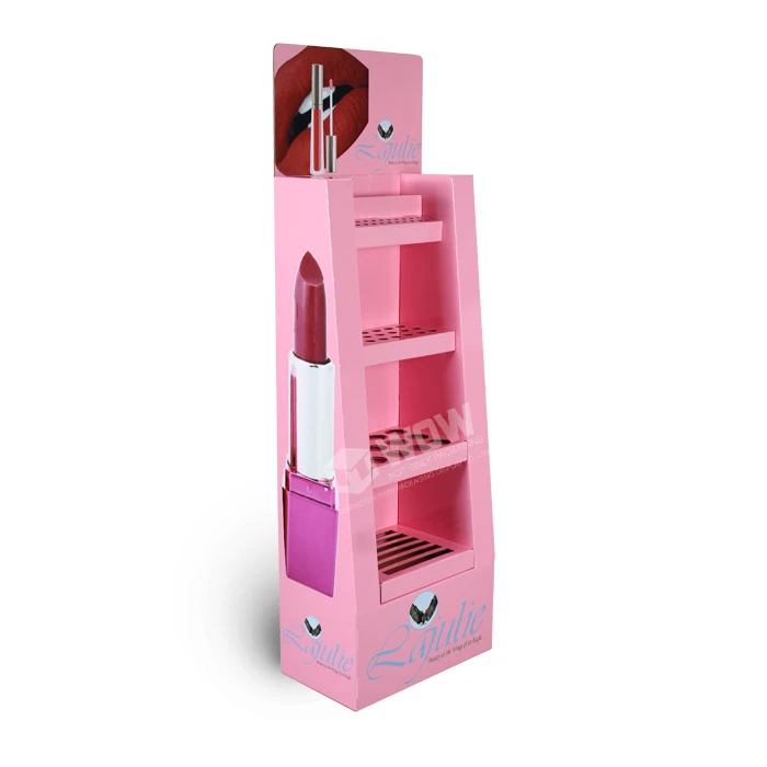 Attractive Design Edge Cover Corrugated Cardboard Display