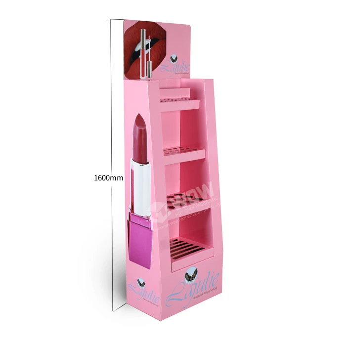 Attractive Design Edge Cover Corrugated Cardboard Display