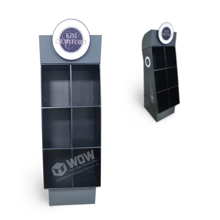 Custom Cardboard Advertising Floor Stand Display