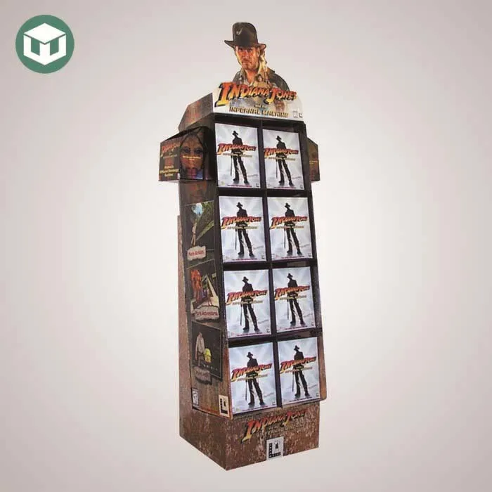 Pos Cardboard Display Stands For Books