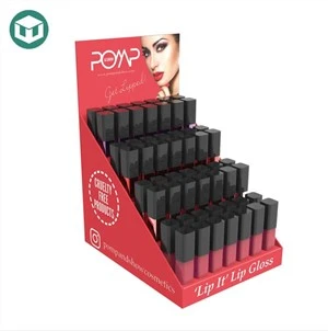 Red Countertop E-cigarette Cardboard Display