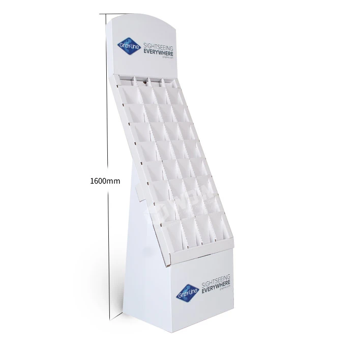 Sticker Floor Cardboard Display Stand
