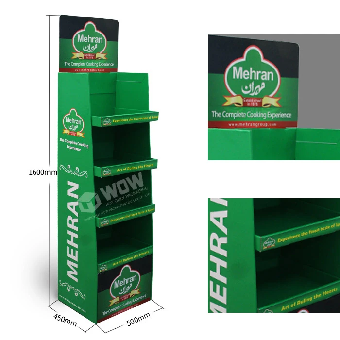 ​Supermarket Snack Food Paper Cardboard Display