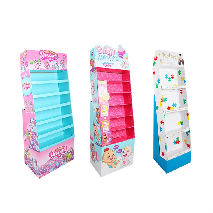 Cardboard Custom Point Of Sale Display Stand