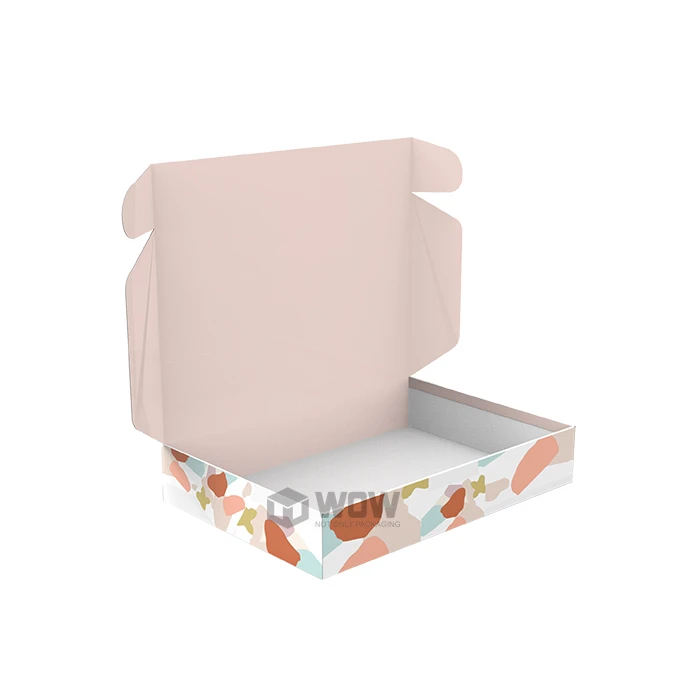 Colored paper boxes